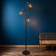 Floor Lamp Black Wire Guard Shades 3 Head E14 60W IP20 Floor Lamp Black Wire Guard Shades 3 Head E14 60W IP20